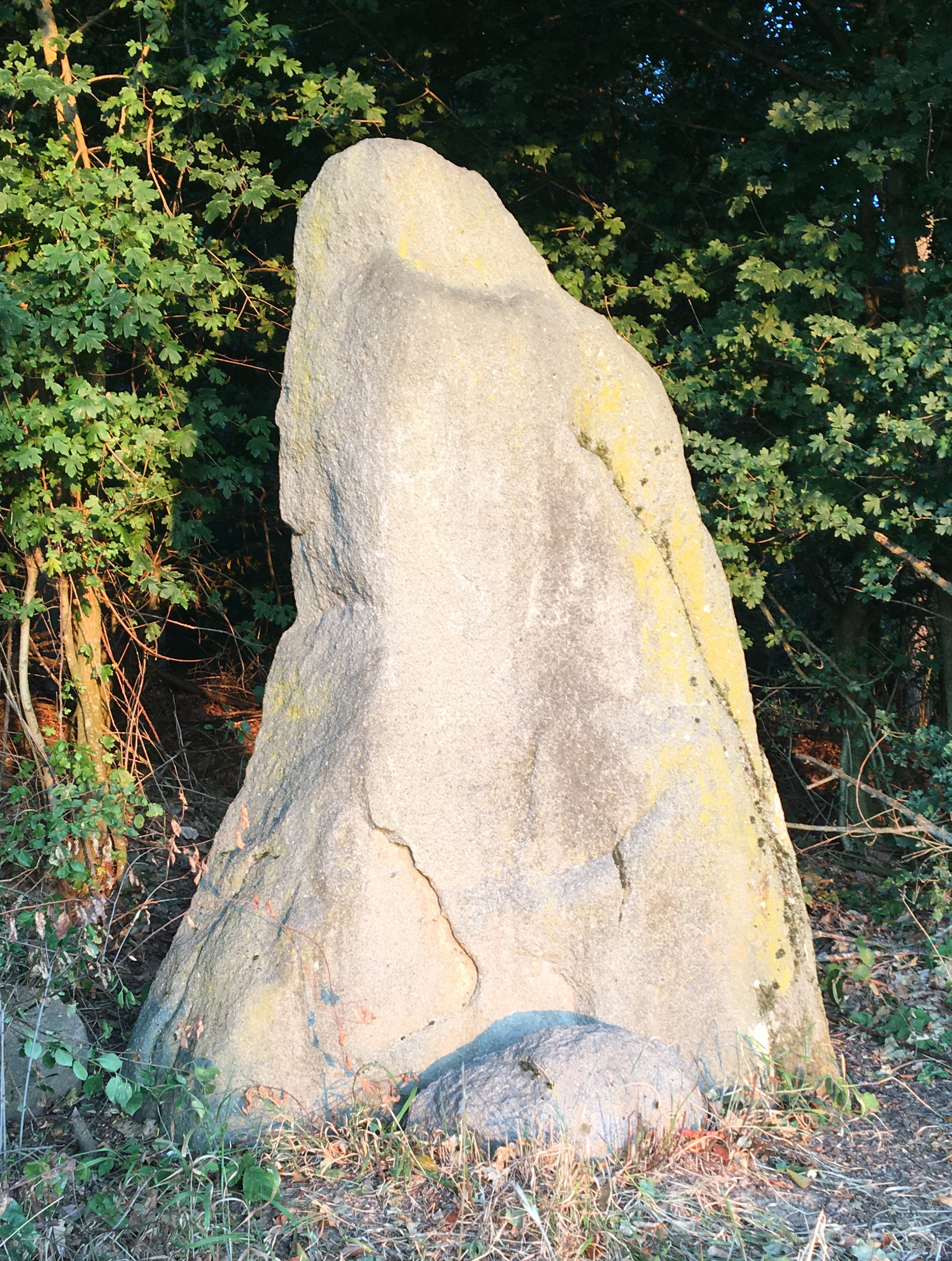 Abb 11 Menhir von Wersau