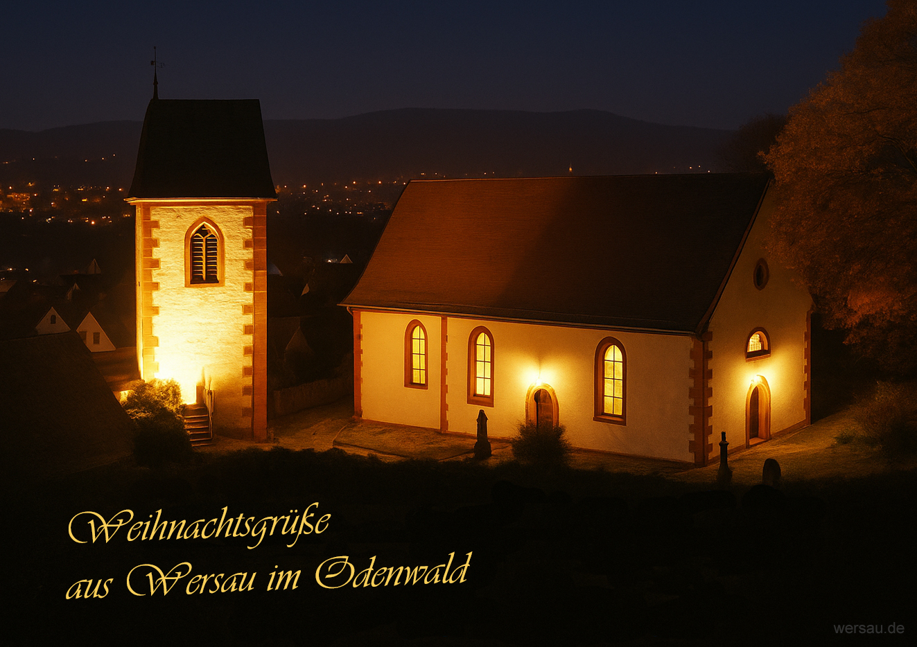 Weihnachtsgrüße aus Wersau