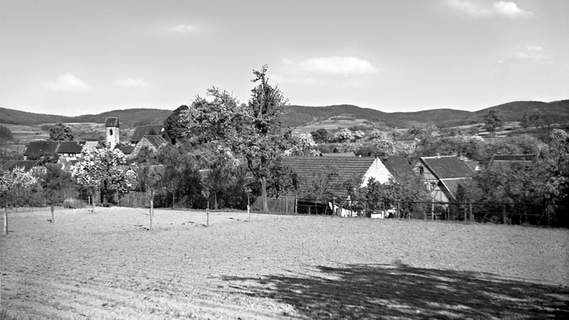 Dorfansicht um 1938