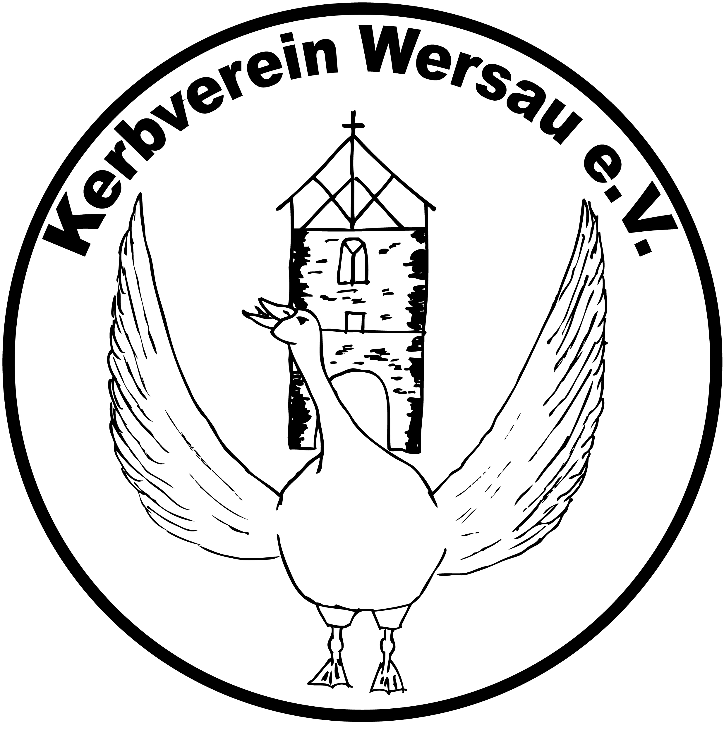 KerbWersau Motiv Vorne Links Logo Shirt2015
