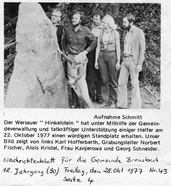 WERSAU Hinkelst  Gemeindeblatt m